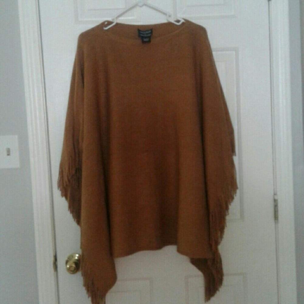 Marvelush Gorgeous Poncho Sweater